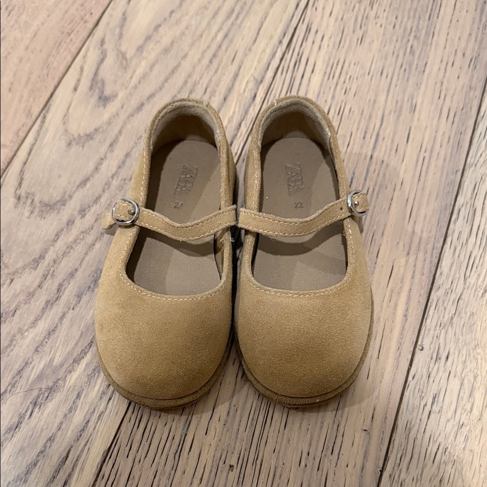 Zara Tan Ballet Flats